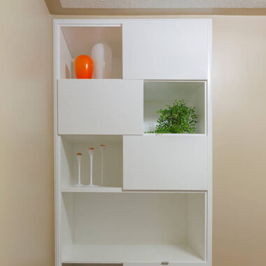 Shelves interior design